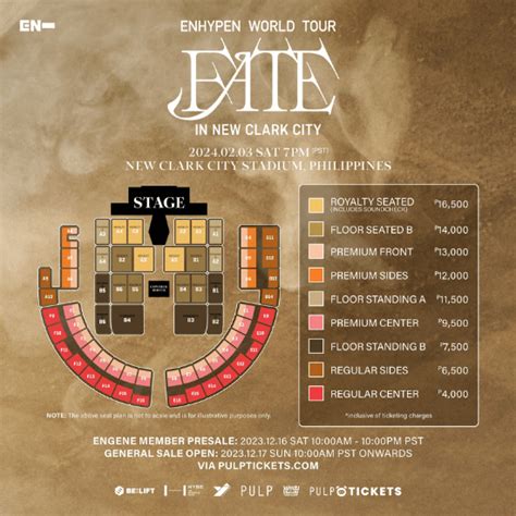 enhypen concert ticket price in rupees|Ticket prices, seat plan for ENHYPEN's 'Fate' tour in the .